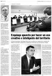 Publicación sobre arquitectura urbanística en el periódico LA TRIBUNA DE TOLEDO